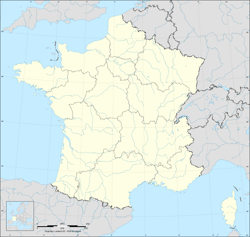 File:France map Lambert-93 with rivers and regions-blank ...
