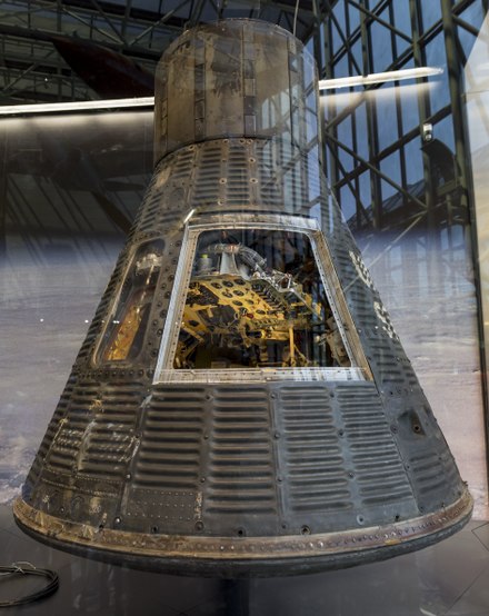 Friendship 7 is currently displayed at the National Air and Space Museum.