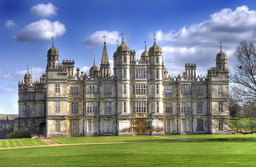 Burghley House page banner