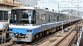 字幕式の方向幕を装備する2000系20編成（2008年8月 姪浜駅）