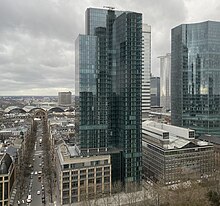 The Gallileo high-rise building in Frankfurt, where ECB Banking Supervision plans to relocate in 2025 Gallileo 2024.jpg