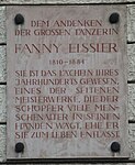 Fanny Elssler – Gedenktafel