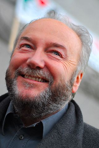 <span class="mw-page-title-main">George Galloway</span>British politician,broadcaster,and writer (born 1954)