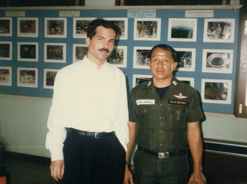 File:Gerald Posner with Thai police Bangkok 1987.jpg