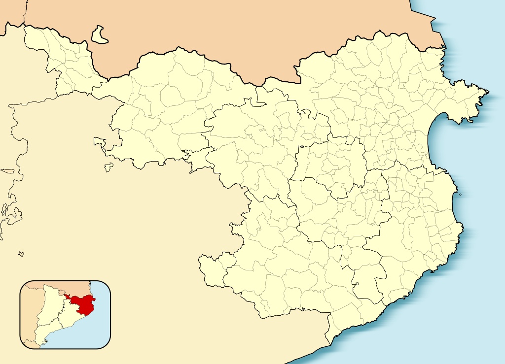 Llivia ubicada en Provincia de Gerona