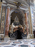 Надгробие папы Александра VII. 1672—1678. Скульптор Дж. Л. Бернини