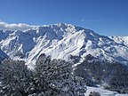 Tyrol, Austria - Widok na ośrodek narciarski - O�
