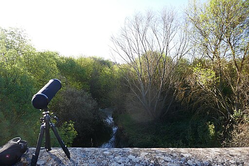 Grabando en el Rio Guadiato