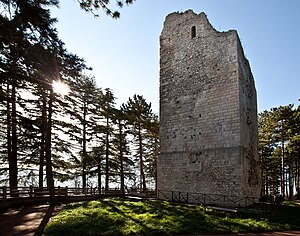 도시의 이름이 유래된 감시탑(구아르디아, guardia)
