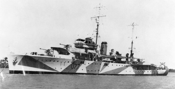 HMAS Yarra was sunk by Japanese warships south of Java.