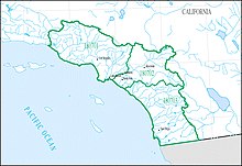 Water resource basins of the Southern California coastal subregion (HUC 1807) HUC1807.jpg