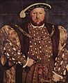 Portrait of Henry VIII of England, workshop circa 1540 date QS:P,+1540-00-00T00:00:00Z/9,P1480,Q5727902