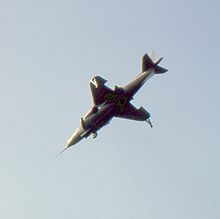 Der zweite Prototyp XP972 in Farnborough am 8. September 1962