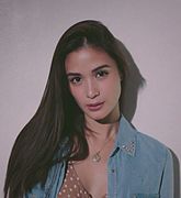 Filipino actress and model Heart Evangelista