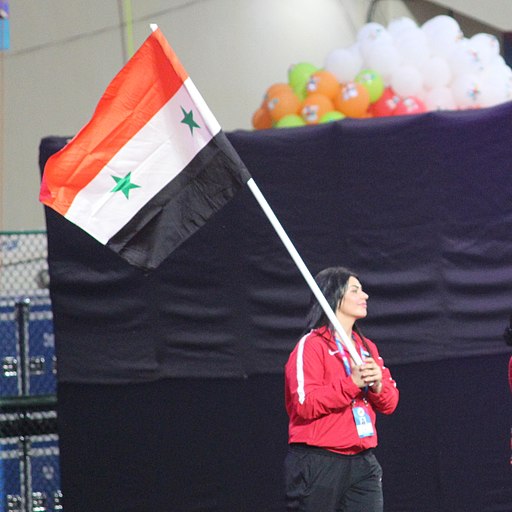 Hiba Omar at the AAC 2017 Opening Ceremony 37 (cropped)