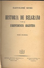 Miniatura para Historia de Belgrano y de la Independencia Argentina
