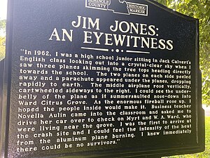 Historic Marker on Cross Seminole Trail - Eyewitness to Navy Plane Crash.jpg