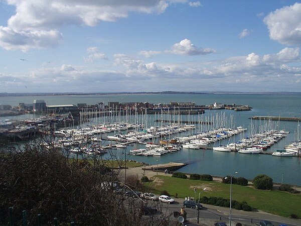 The harbour at Howth