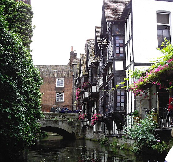 Huguenot weavers' houses near Canterbury High Street