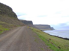 Straße nach Látrabjarg