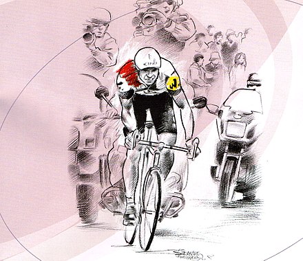 En remportant le contre-la-montre à Maddaloni, Bernard Hinault s'ouvre le chemin d'une 3e victoire dans le Giro.