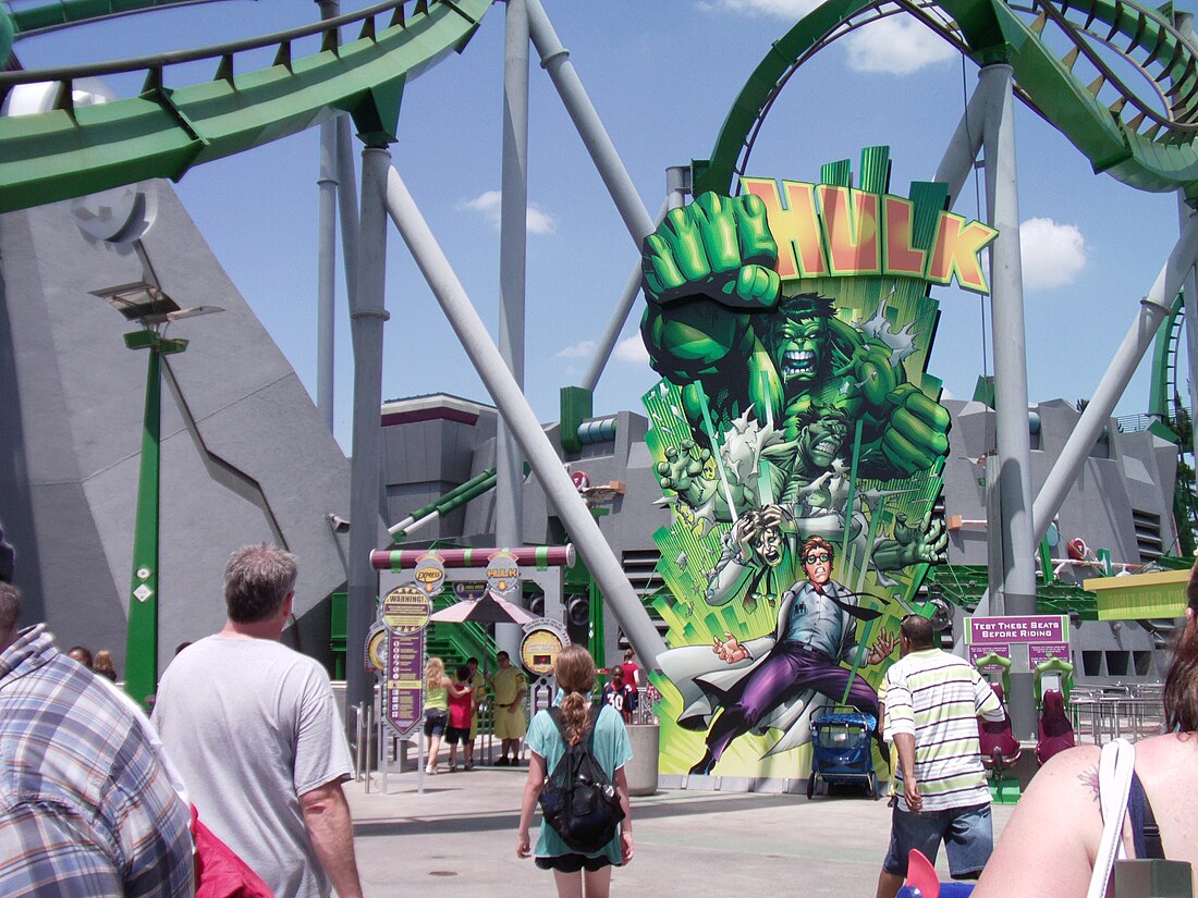 The Incredible Hulk Coaster