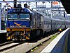 The Indian Pacific train at Sydney Terminal