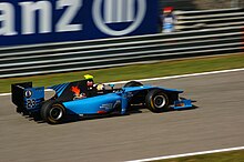 Cecotto driving for Ocean Racing Technology at the Monza round of the 2011 GP2 Series season. J Cecotto Monza 2011.jpg