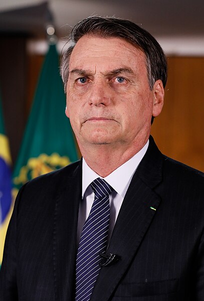 Brazilian President Jair Bolsonaro in 2019