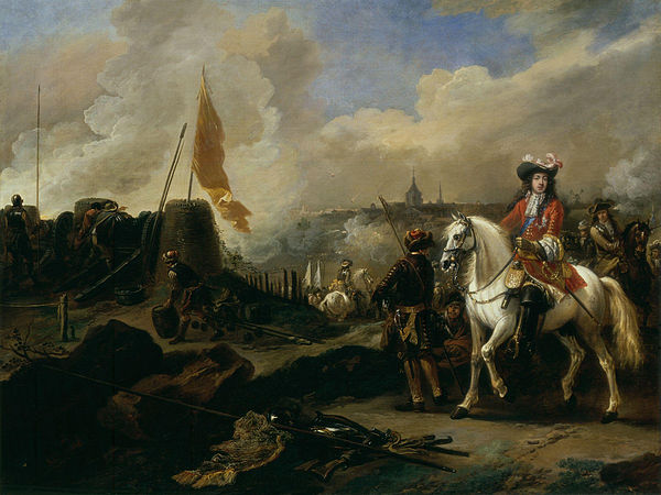 James Scott commanding the English against the Dutch in 1672, by Jan Wyck