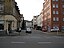 Blick von der Bahnhofsallee in Hildesheim in die Jan-Pallach-Straße