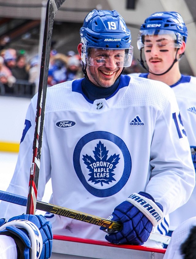 Maple Leafs forward Jason Spezza has the support of two families