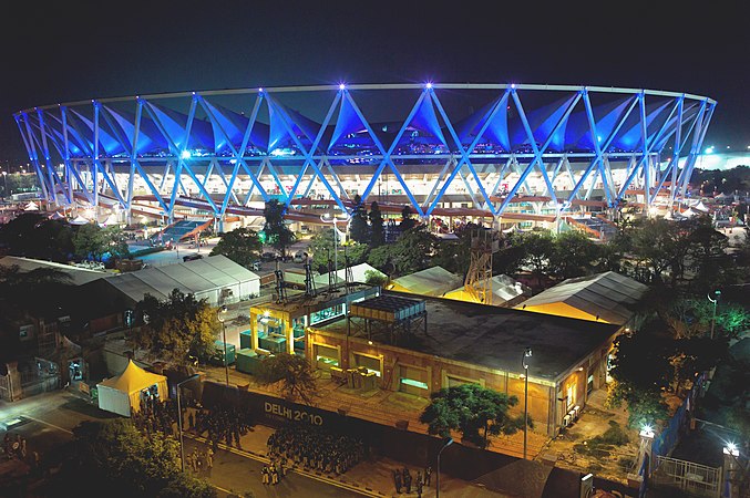 賈瓦哈拉爾·尼赫魯體育場是一座位於印度新德里的多功能體育場。它的名字來自於印度獨立後第一任總理賈瓦哈拉爾·尼赫魯。所有座位可容納60000人，舉辦演唱會時更可容納100000人。它是印度第三大和世界第51大綜合體育場。印度奧林匹克委員會的總部也設在此。本體育場是為了承辦1982年亞洲運動會所興建的。
