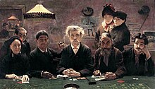 Игорный притон. 1883, частное собрание