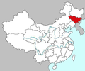 Location of Jilin (吉林)