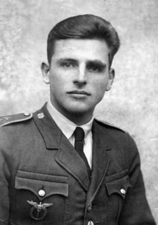 Jindřich Beran v uniformě Československého letectva (okolo r. 1938)