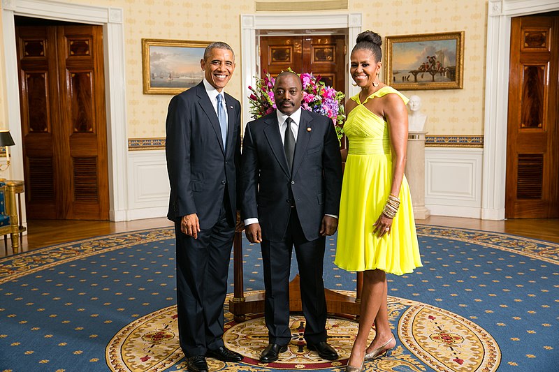 File:Joseph Kabila with Obamas 2014.jpg