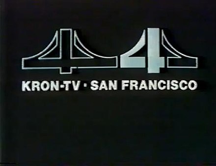 The original version of KRON's current logo was based on the design of the Golden Gate Bridge. Station identifications used by the station during the 1970s and 1980s usually depicted the logo hidden in positive space within a full-scale design of the bridge.