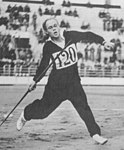 Kaisa Parviainen gewinnt 1948 Silber im Speerwurf und wird damit die erste Finnen mit einer Medaille bei Sommerspielen