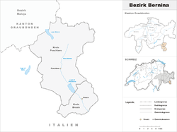 Location of Distrik Bernina