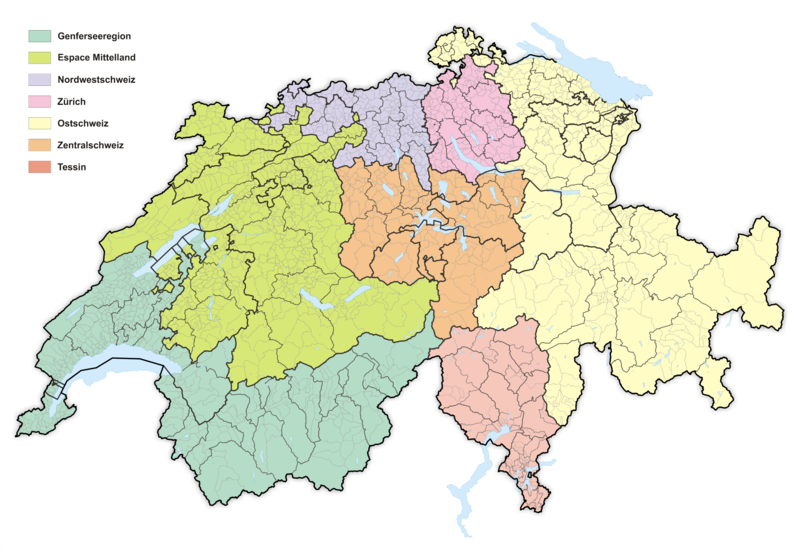 File:Karte Grossregionen der Schweiz 2022.png