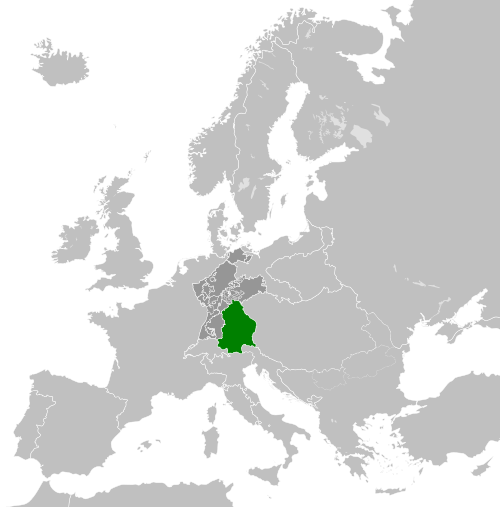 The Kingdom of Bavaria in 1812