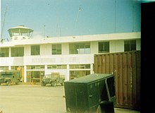 The Kismayo Airport.