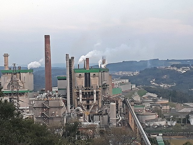 Klabin Monte Alegre plant, in Telêmaco Borba.