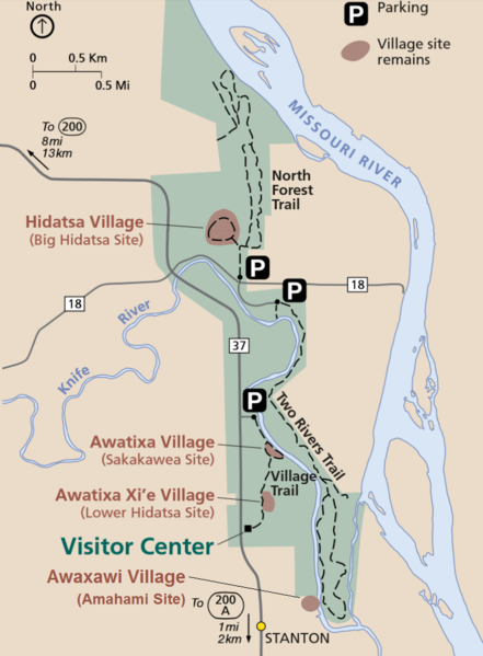 File:Knife River Indian Villages National Historic Site map.png