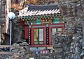 Sanshingak (Mountain-spirit Shrine). Sanshin are the local gods of mountains typically represented as an elder male figure surrounded by tigers. Saseongam is said to have been built by Priest Yeongi Chosa in 544. Named Saseongam, or the Hermitage of Four Saints, after four high priests: Yongi Chosa, Wonhyo Taesa, Toseon Kuksa, and Chinkak Seonsa, that lived and worked here at one time. Saseong Hermitage is Jeollanamdo Cultural Property Material #33.