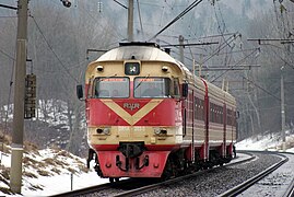 2009 m. dyzelinis traukinys RVR DR1AM Paneriuose