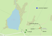 OpenStreetMap Plan du site archéologique[9].