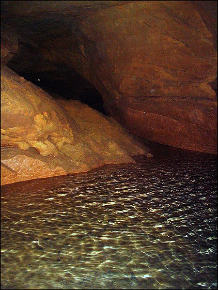 File:Lake in a cave called Ezerala. - panoramio.jpg