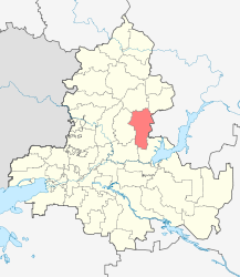 Morozovskij rajon – Mappa